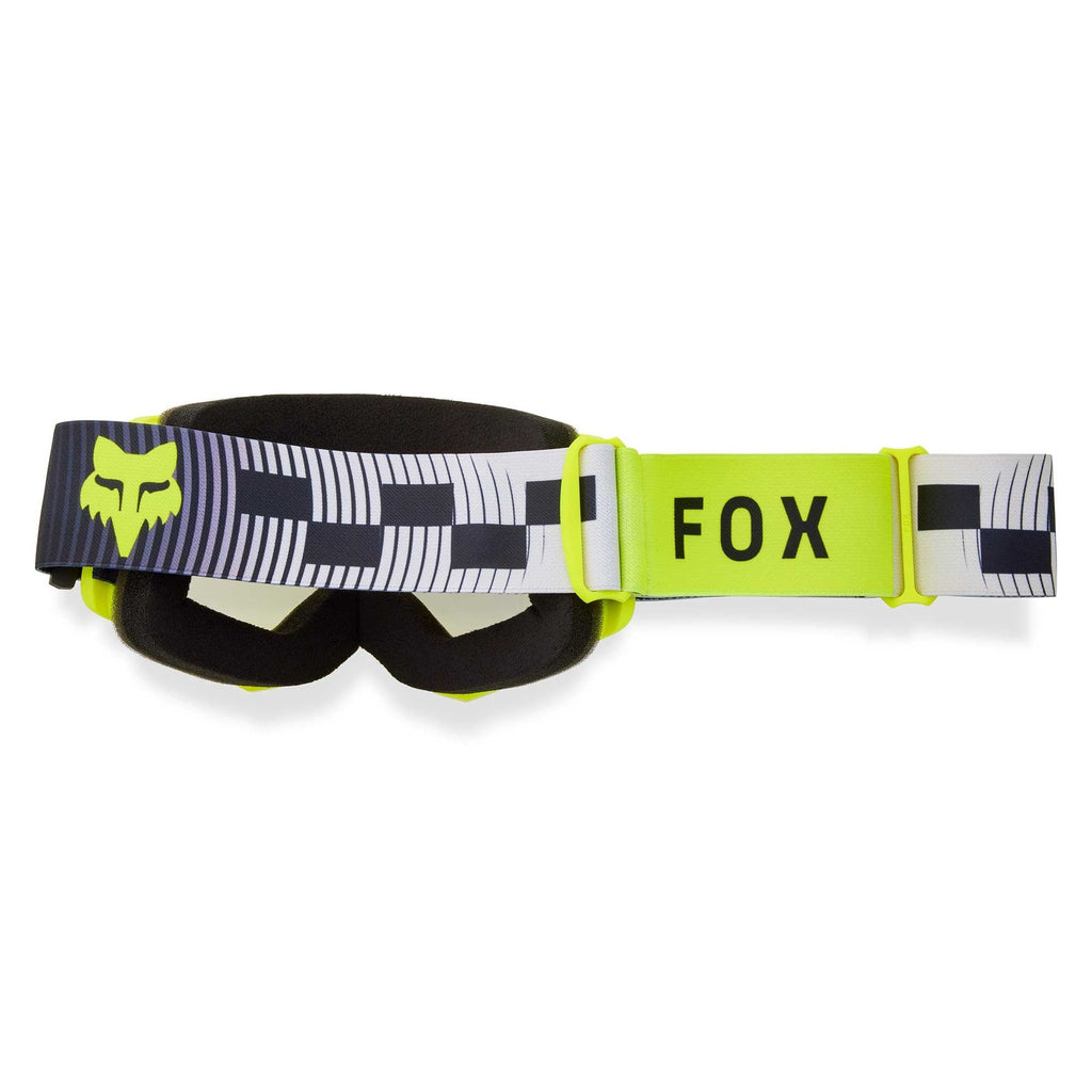 FOX Racing MX | MTB Goggles - MAIN V3 COLLECT (Grey/Yellow/Black) Clear Lens