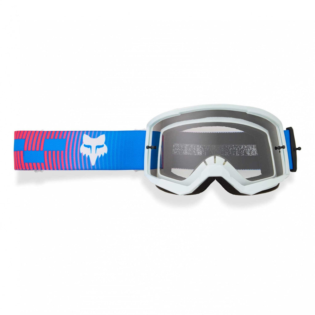 FOX Racing MX | MTB Goggles - MAIN V3 COLLECT (Blue/Pink/White) Mirror Lens