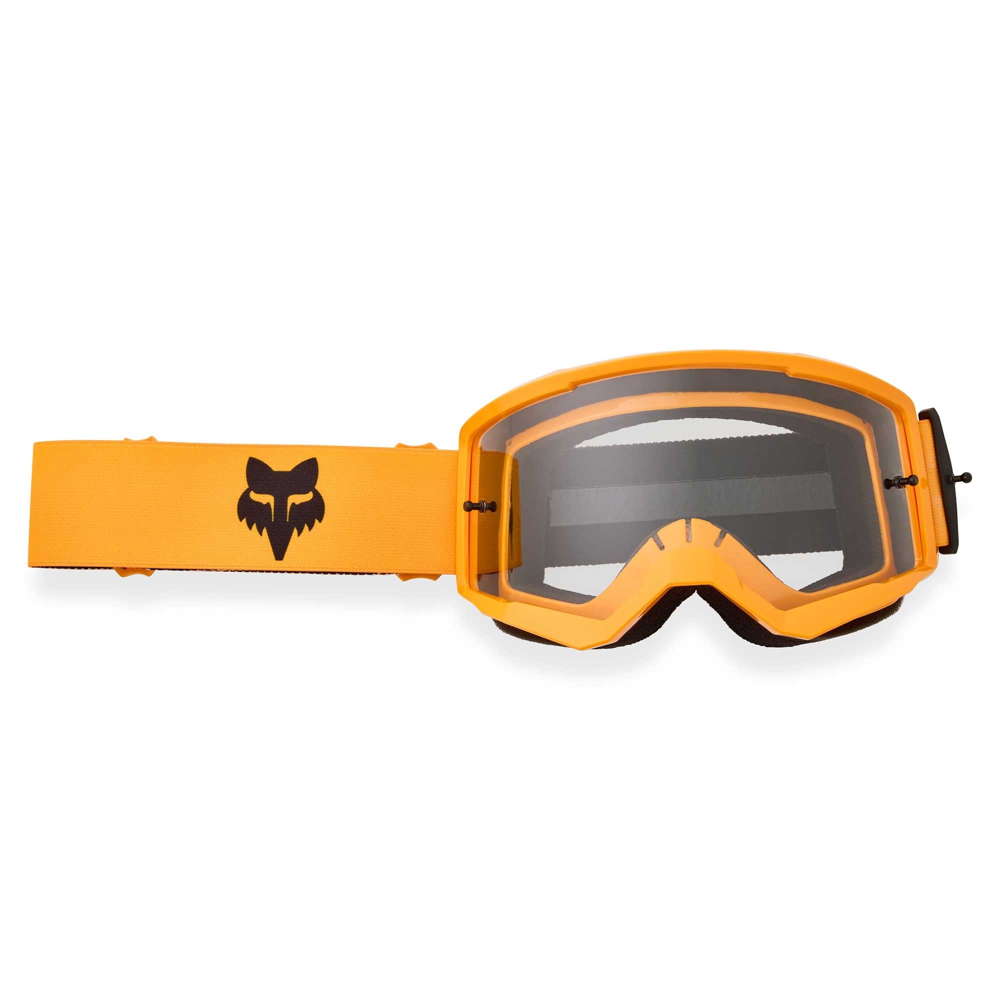 FOX Racing MX | MTB Goggles - MAIN V3 CORE (Tangerine) Clear Lens