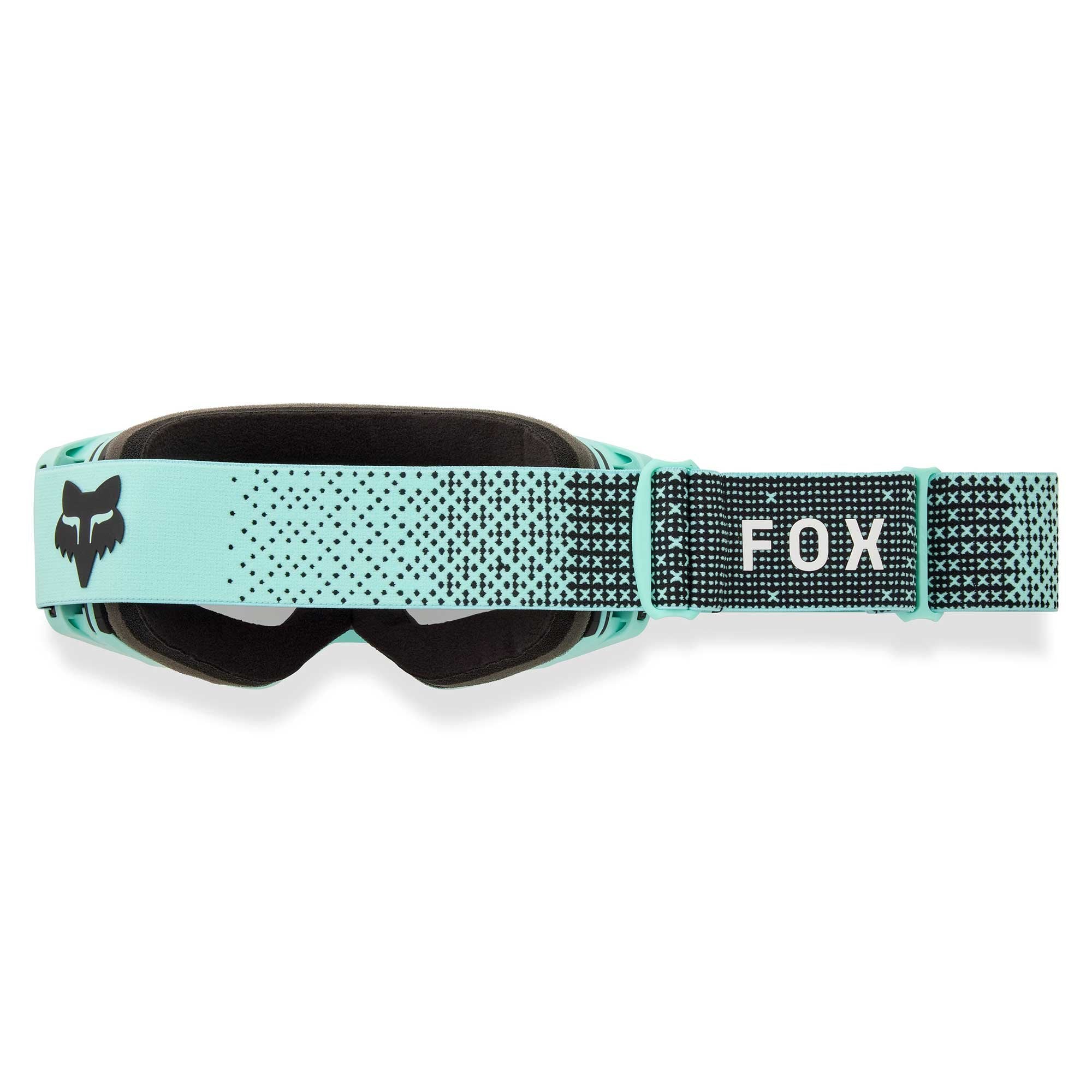 FOX Racing MX | MTB Goggles - VUE CORE (Turquoise) VIVID Mirror Red Lens