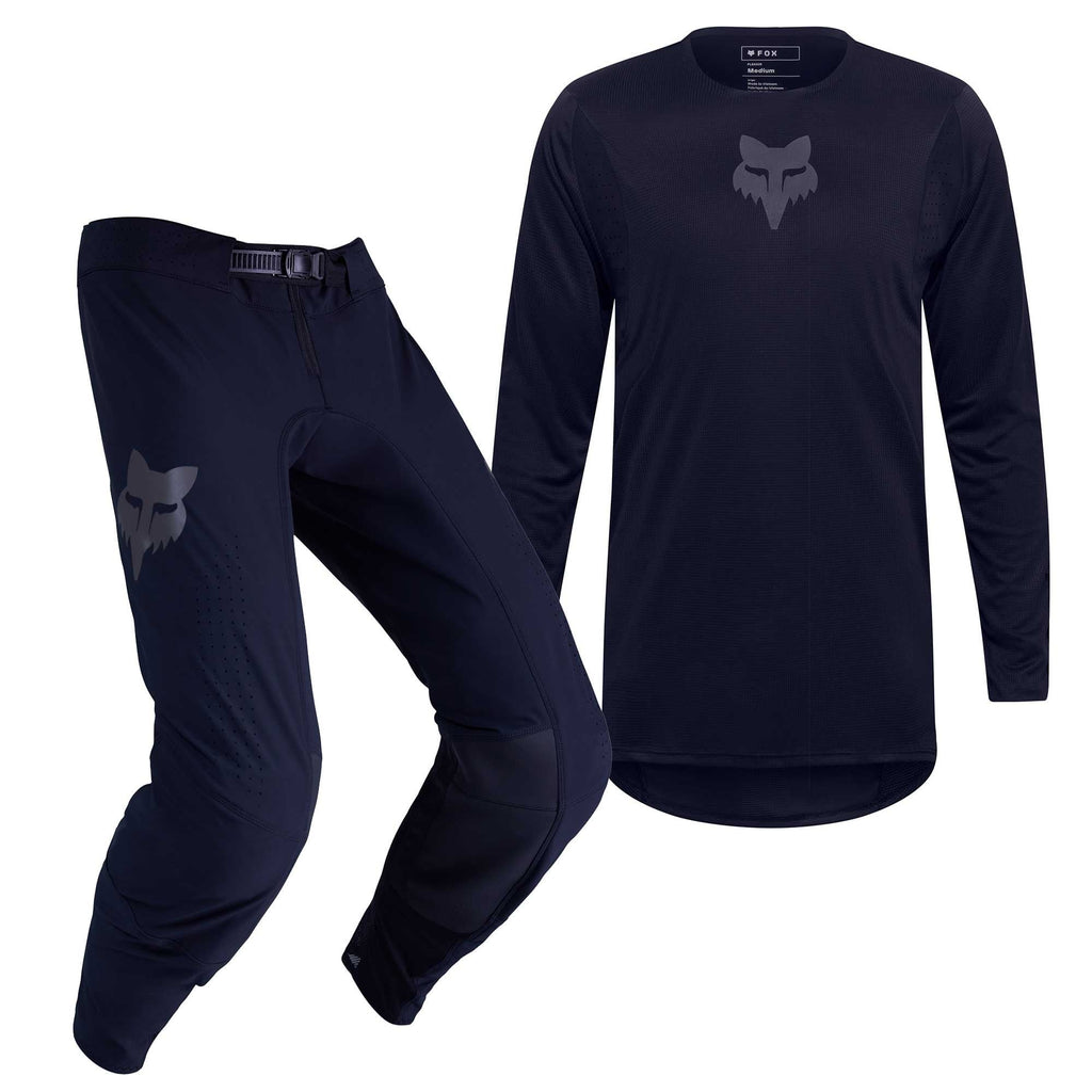 FOX Racing MX Jersey & Pant Kit Deal - FLEXAIR BLACKOUT