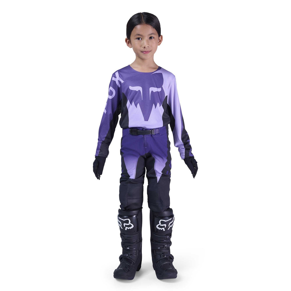 FOX Racing Youth MX Jersey & Pant Kit Deal - FLEXAIR SPIRE (Lilac/Purple/Black)