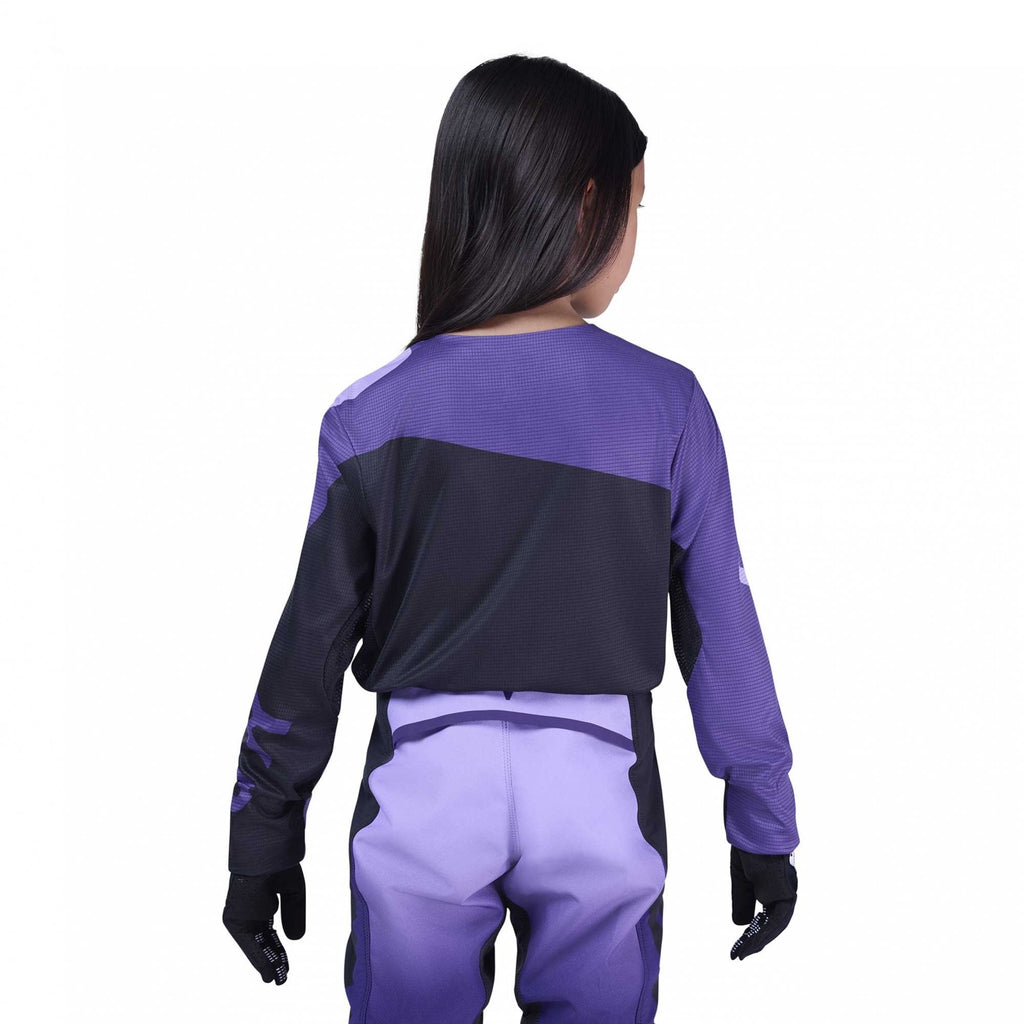 FOX Racing Youth MX Jersey & Pant Kit Deal - FLEXAIR SPIRE (Lilac/Purple/Black)