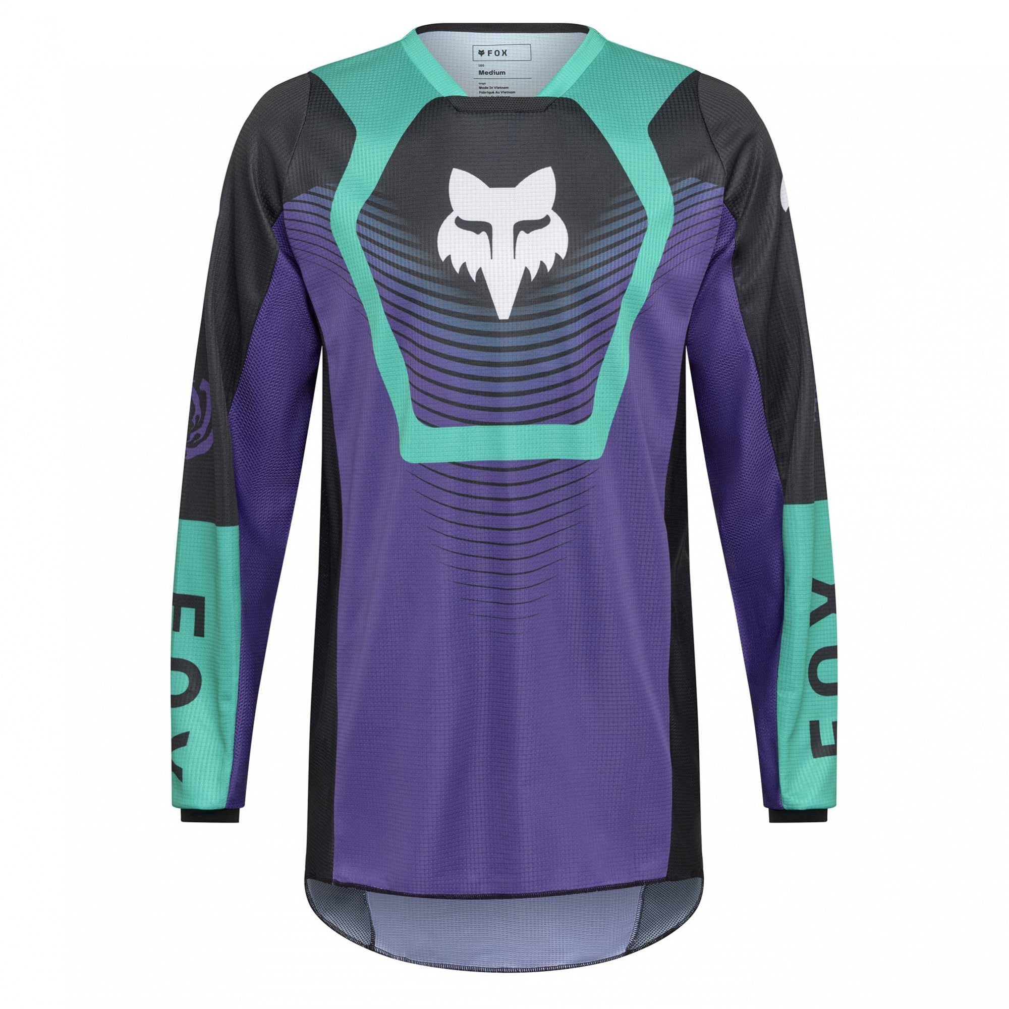 FOX Racing MX Jersey & Pant Kit Deal - 180 COLLECT (Grape/Teal/Black)