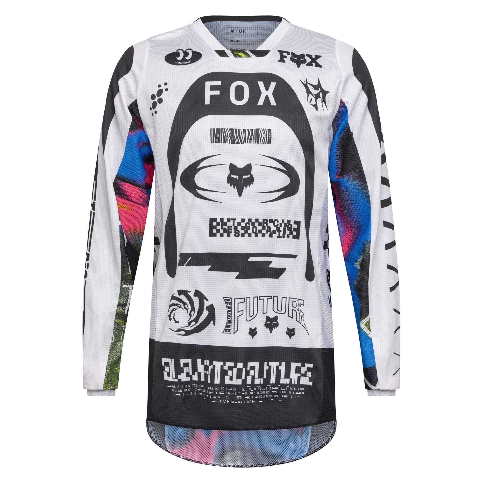 FOX Racing MX Jersey & Pant Kit Deal - 180 IMAGE COSMO (White/Black)