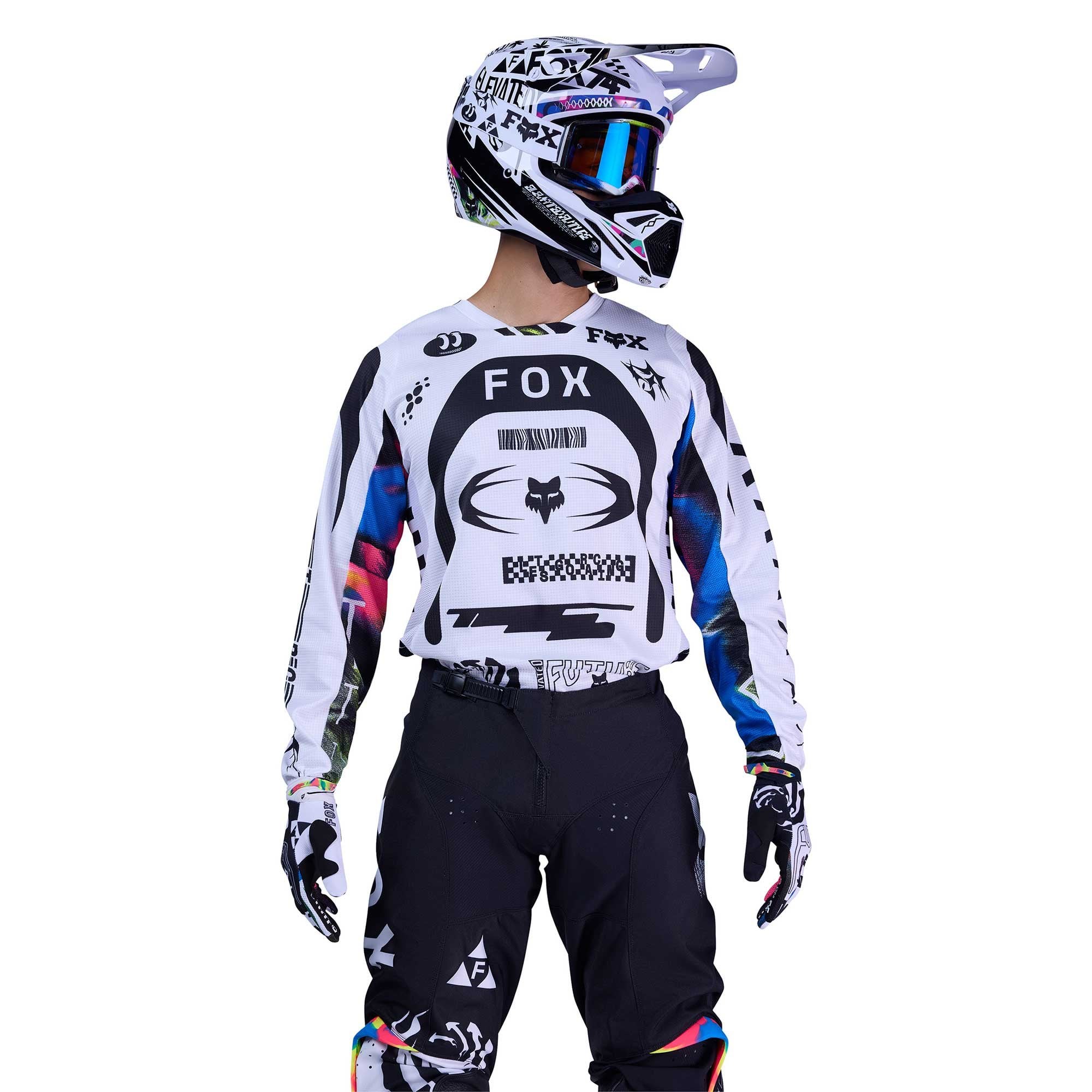 FOX Racing MX Jersey - 180 IMAGE COSMO (White/Black)