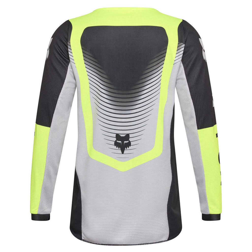 FOX Racing Youth MX Jersey & Pant Kit Deal - 180 COLLECT (Grey/Flo Yellow/Black)