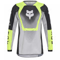 FOX Racing Youth MX Jersey - 180 COLLECT (Grey/Flo Yellow/Black)