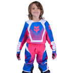 FOX Racing Youth MX Jersey - 180 COLLECT (Blue/Pink/White)