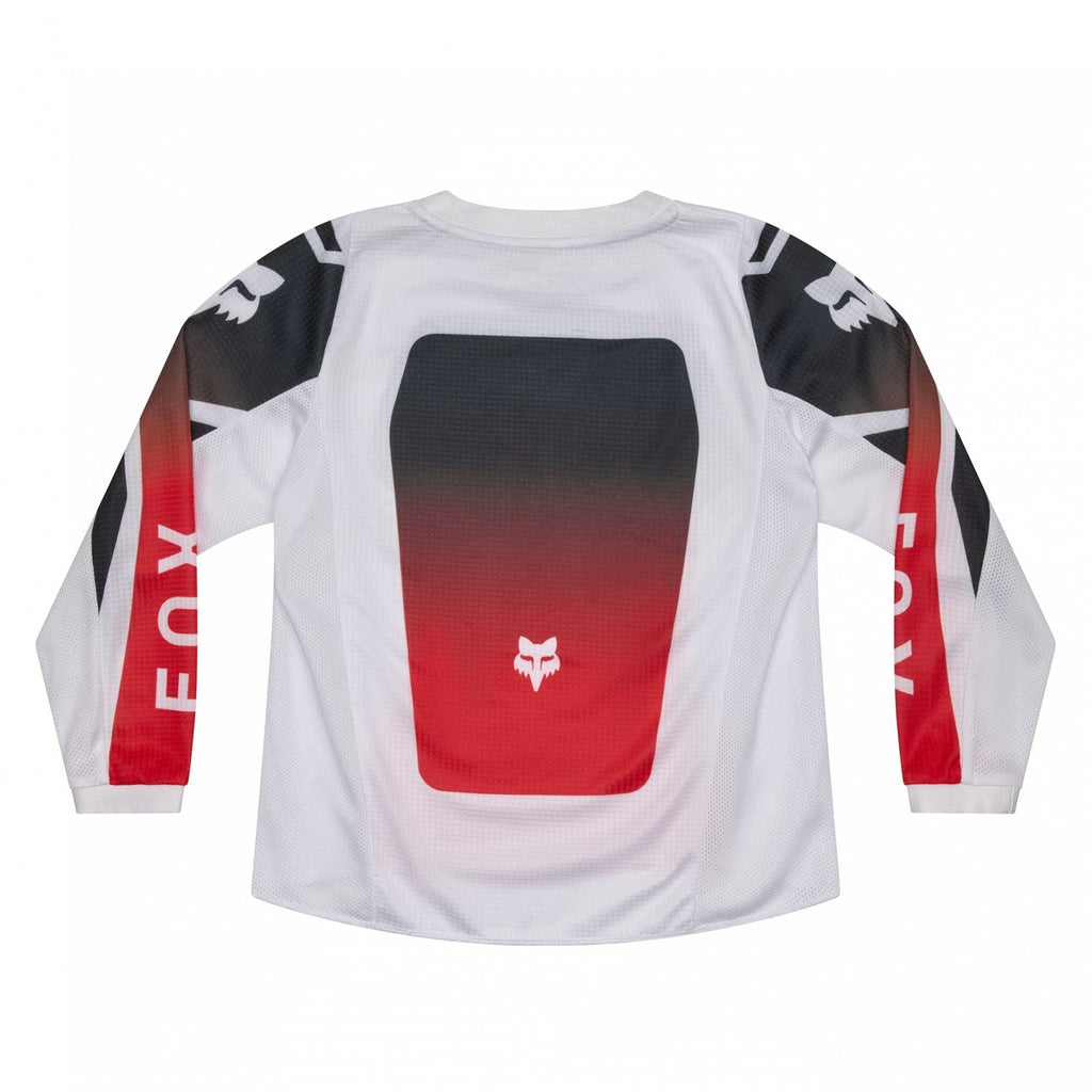 FOX Racing Kids MX Jersey - 180 SHIELD (Fluo Red/White/Black)