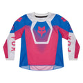 FOX Racing Kids MX Jersey - 180 COLLECT (Blue/Pink/White)
