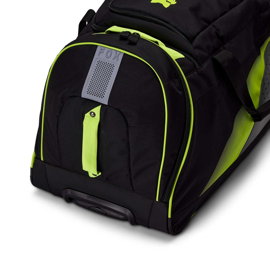 FOX Racing Gear Bag - Shuttle Roller - 156L - DIVIDER (Cloud Grey/Yellow/Black)