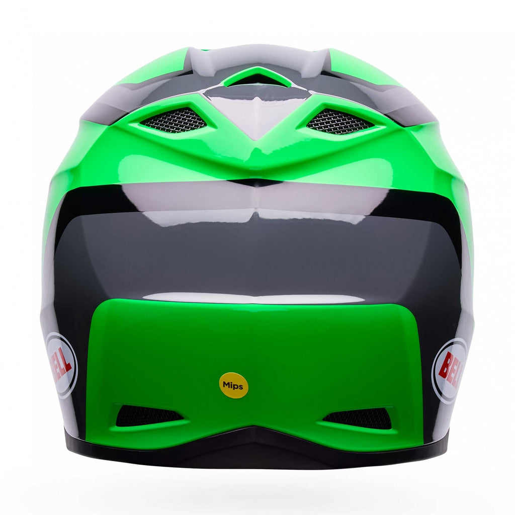 BELL (MX26) MX Helmet - MX-10 MIPS DYNO (Green/Grey/Black)