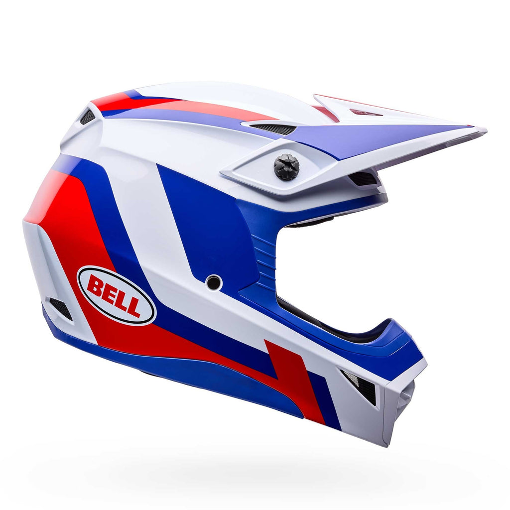 BELL Youth MX Helmet - MX-10 MIPS DYNO (Red/White/Blue)