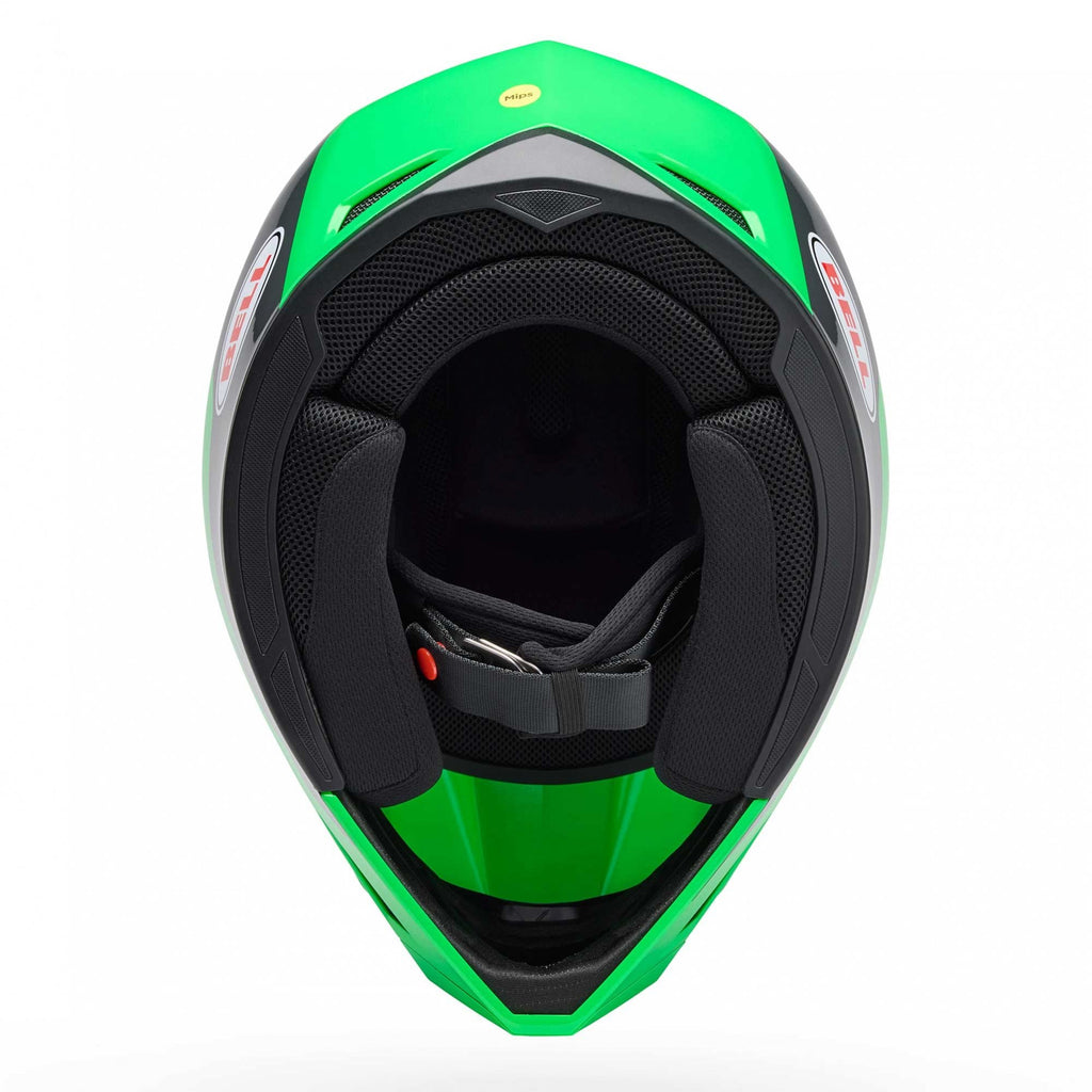 BELL Youth MX Helmet - MX-10 MIPS DYNO (Green/Grey/Black)