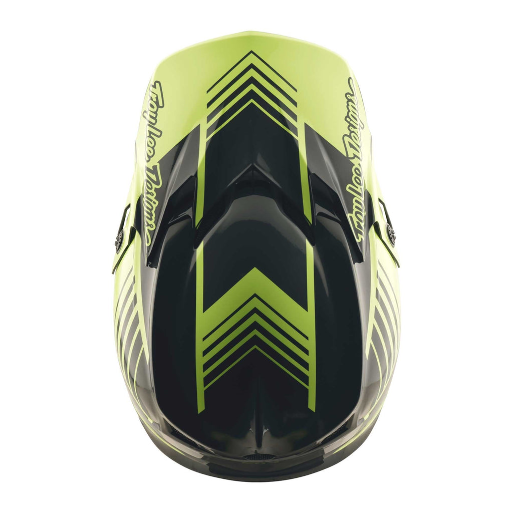 Troy Lee Motocross Youth Helmet - GP Pro MIPS SEGMENT (Glo Yellow)