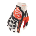 Troy Lee MX | MTB Youth Gloves - AIR MEMBRANE (White/Black/Infra Red)