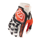 Troy Lee MX | MTB Youth Gloves - AIR MEMBRANE (White/Black/Infra Red)