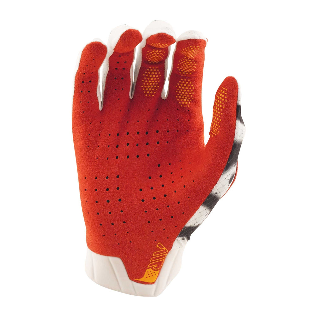 Troy Lee MX | MTB Youth Gloves - AIR MEMBRANE (White/Black/Infra Red)