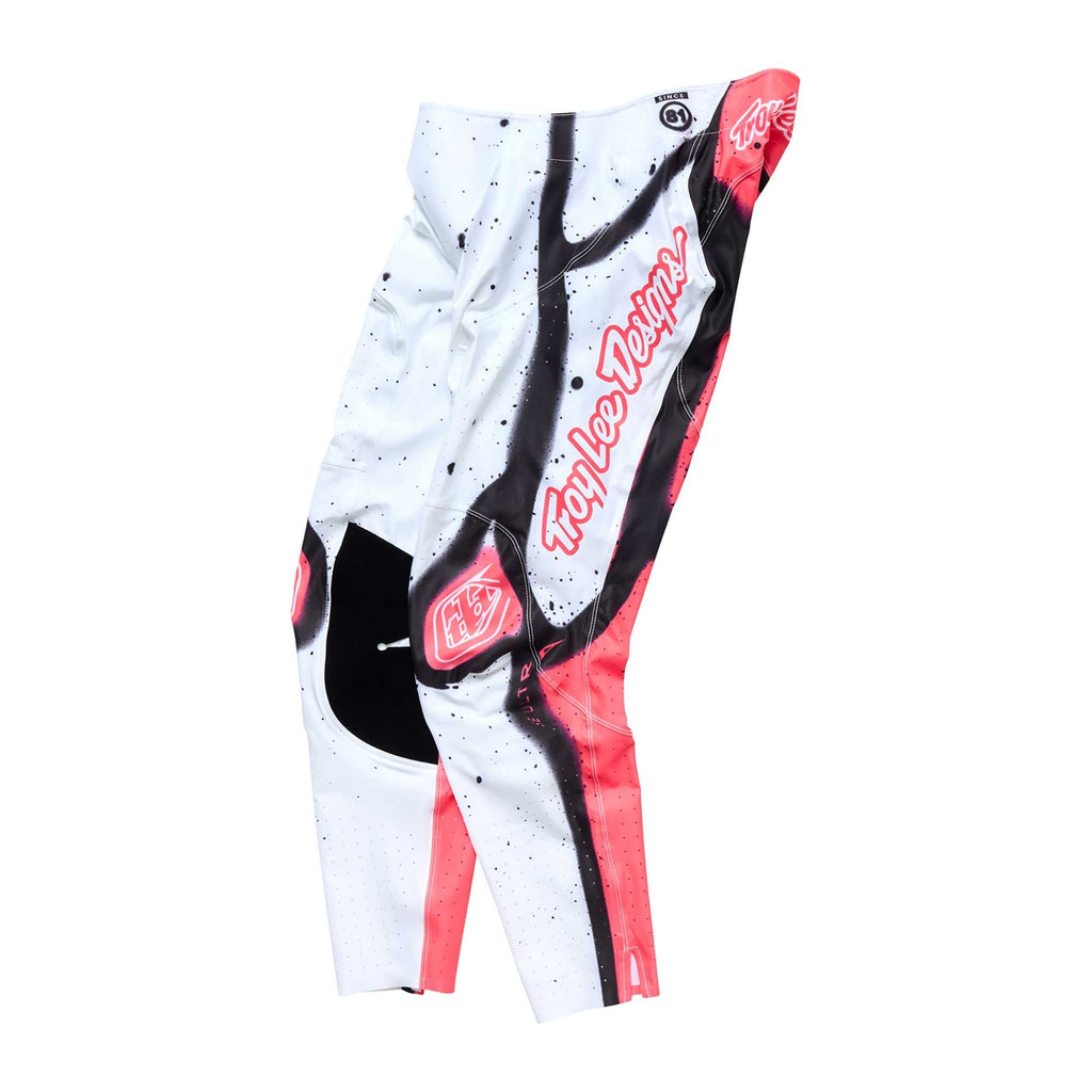 Troy Lee Motocross Jersey & Pant Kit - SE Ultra MEMBRANE (White/Black/Infra Red)