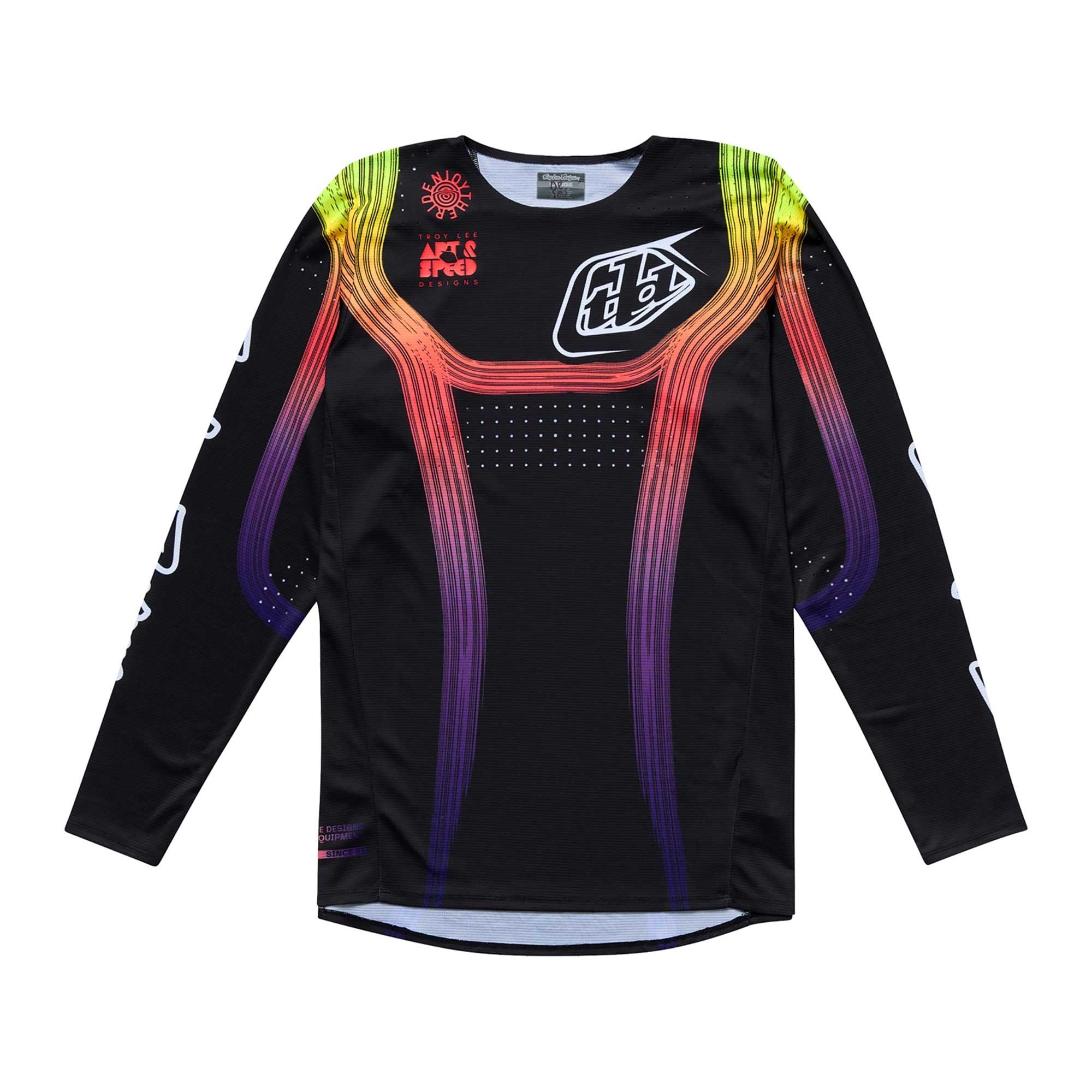 Troy Lee Motocross Jersey & Pant Kit - SE Pro Stripes (Black/Multi)