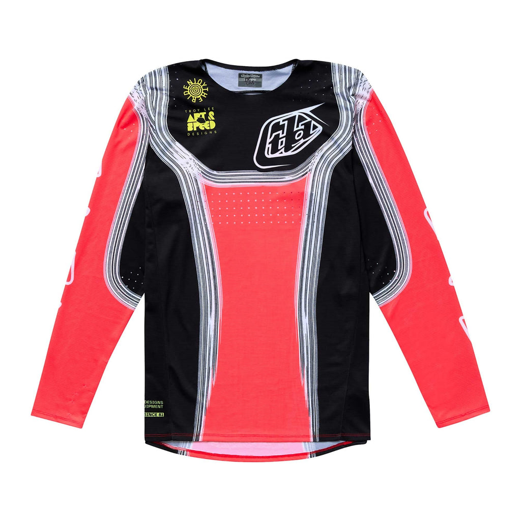 Troy Lee Motocross Jersey & Pant Kit - SE Pro Stripes (Infra Red/Black/White)