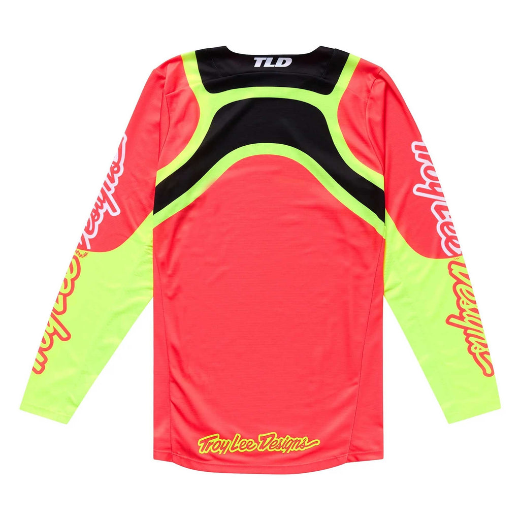 Troy Lee Motocross Jersey & Pant Kit - GP Pro SWERVE / GP Pro Mono (Infra Red/Flo Yellow)