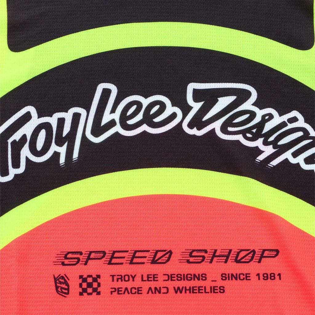 Troy Lee Motocross Jersey & Pant Kit - GP Pro SWERVE / GP Pro Mono (Infra Red/Flo Yellow)