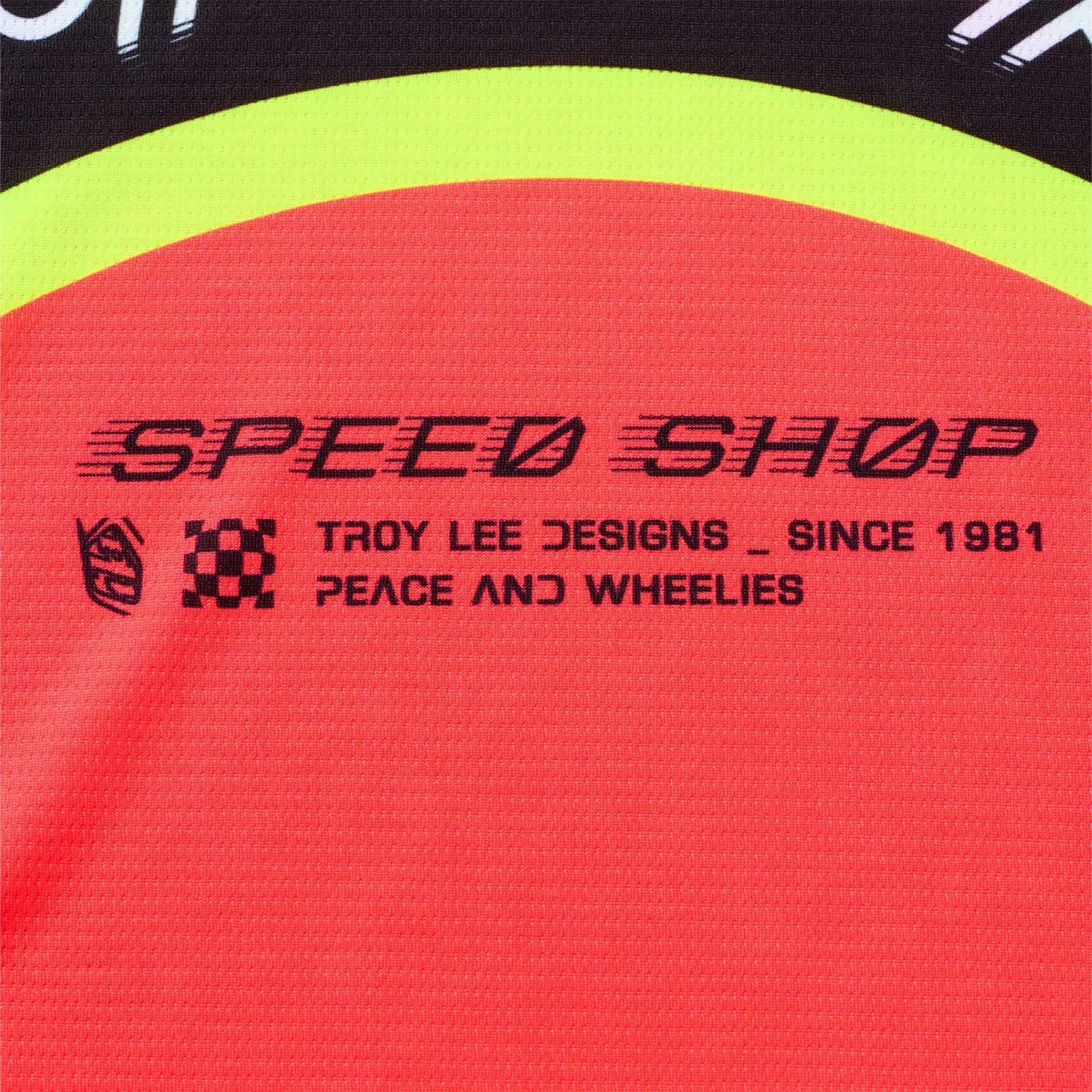 Troy Lee Motocross Jersey & Pant Kit - GP Pro SWERVE / GP Pro Mono (Infra Red/Flo Yellow)
