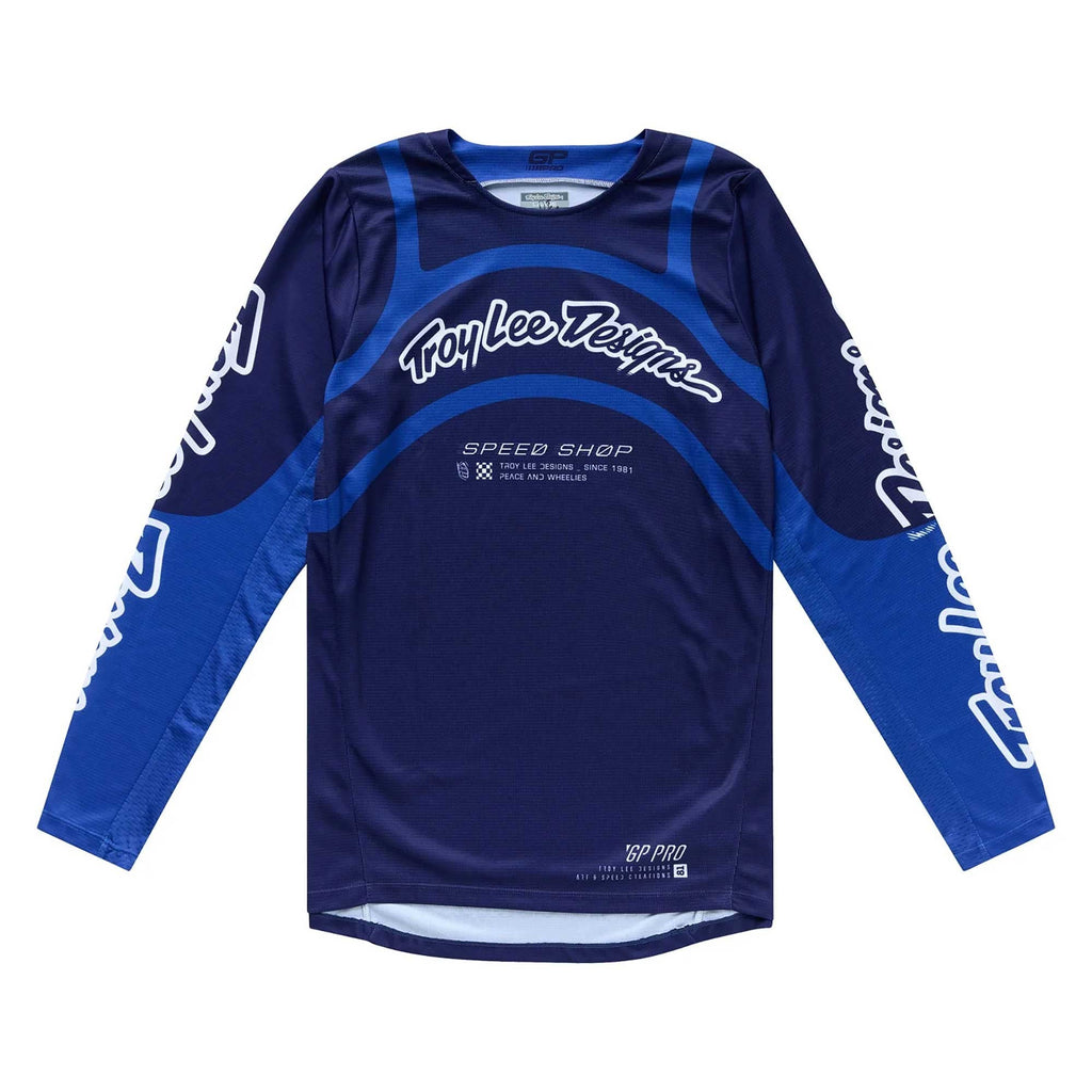 Troy Lee Motocross Jersey - GP Pro SWERVE (Navy/Blue)