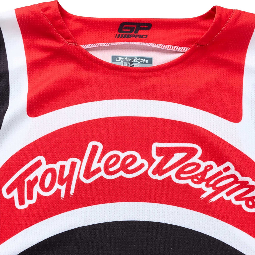 Troy Lee Motocross Jersey - GP Pro SWERVE (Black/White/Red)