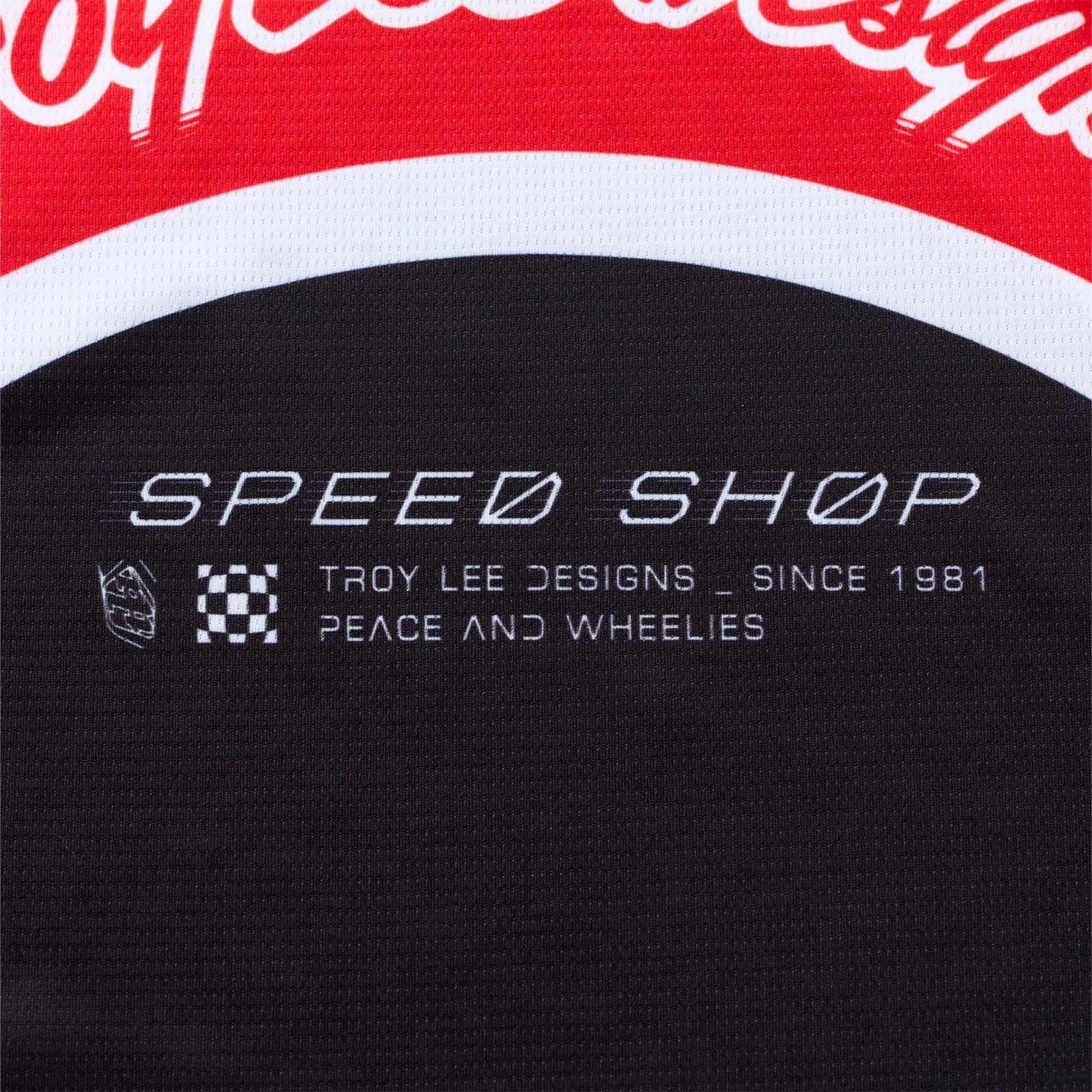 Troy Lee Motocross Jersey - GP Pro SWERVE (Black/White/Red)