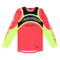 Troy Lee Motocross Jersey - GP Pro SWERVE (Infra Red/Flo Yellow)