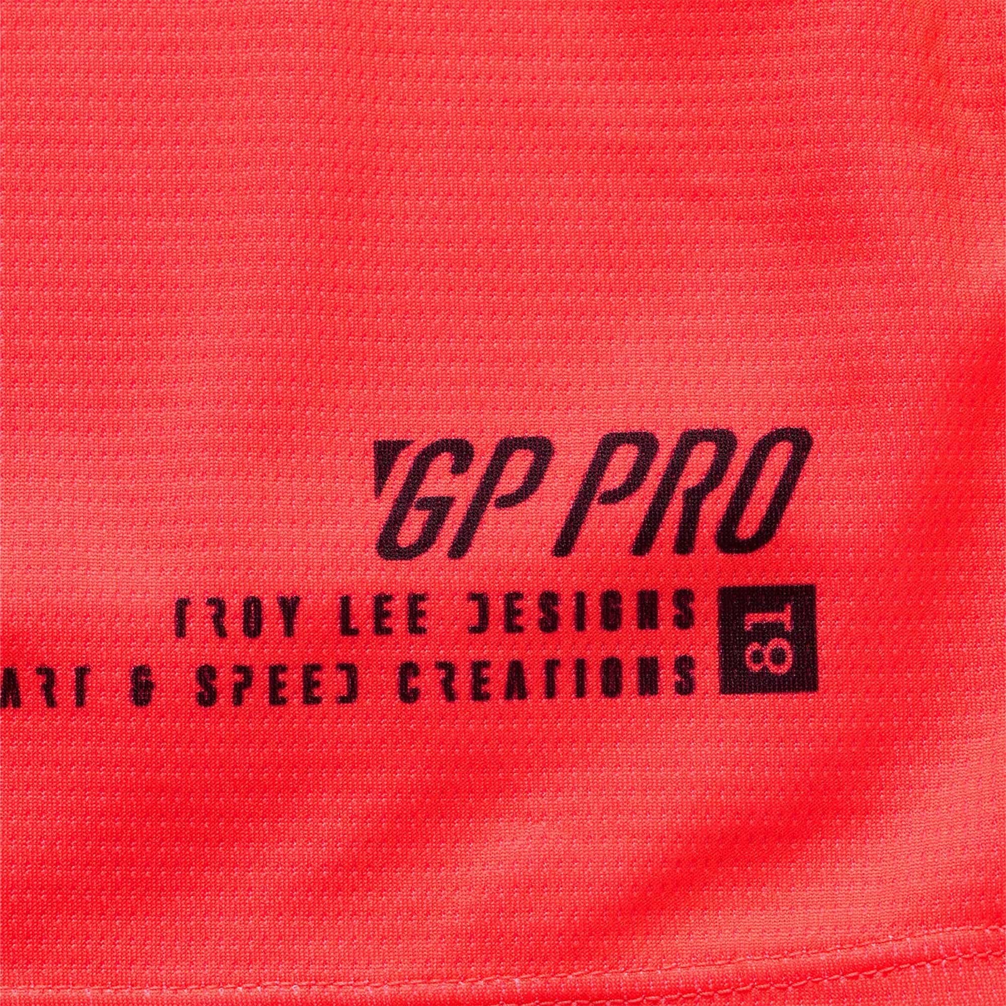 Troy Lee Motocross Jersey - GP Pro SWERVE (Infra Red/Flo Yellow)