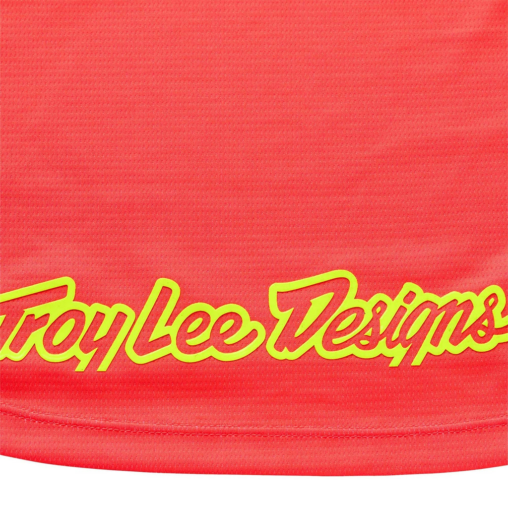 Troy Lee Motocross Jersey - GP Pro SWERVE (Infra Red/Flo Yellow)