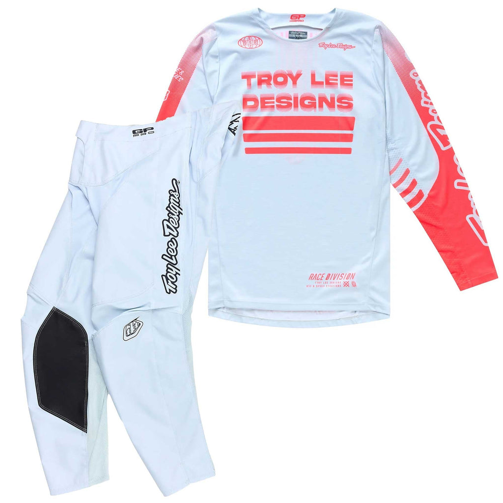 Troy Lee Motocross Jersey & Pant Kit - GP Pro SEGMENT / GP Pro Mono (Vapor/Infra Red)