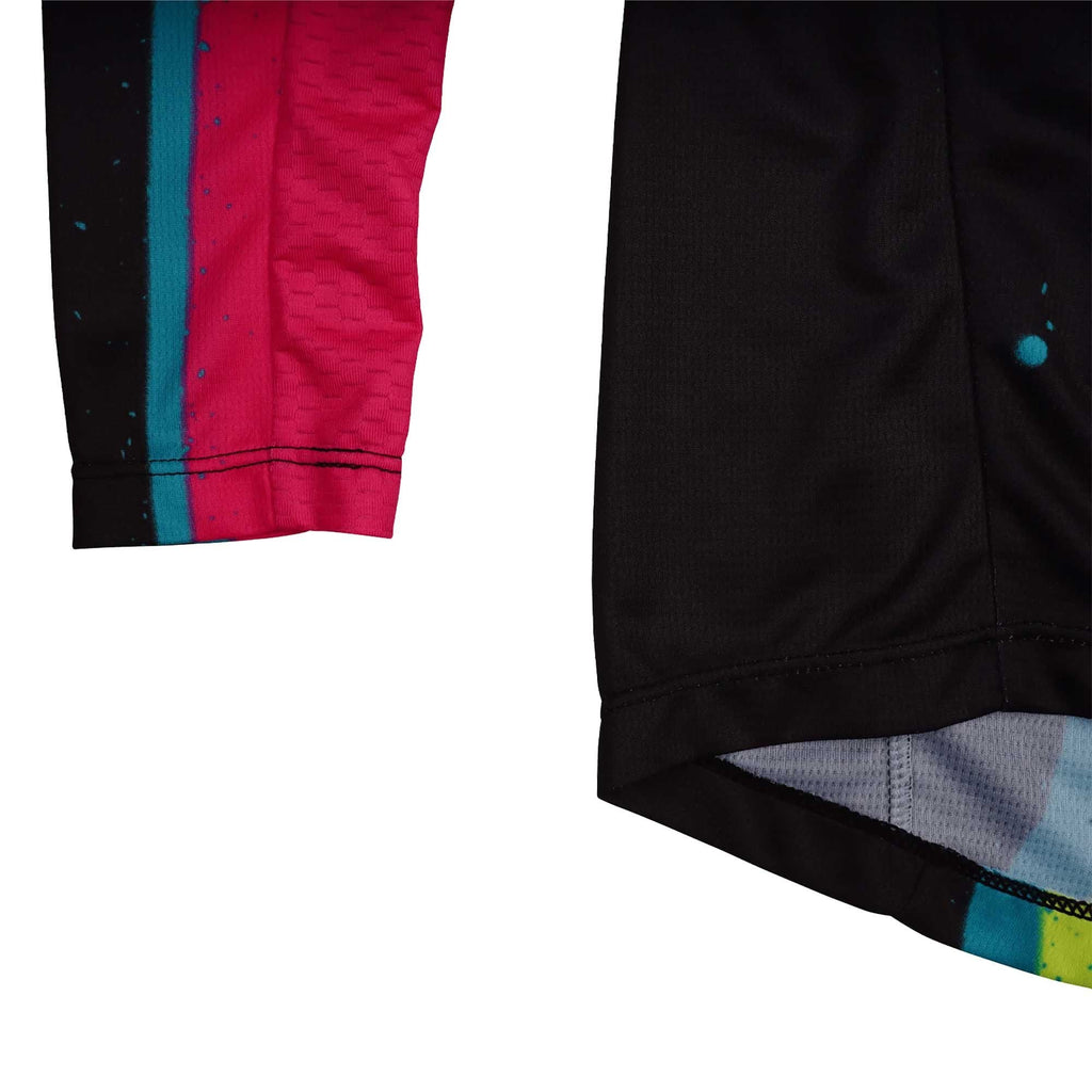 Troy Lee Motocross Kids | Youth Jersey & Pant Kit - GP Pro MEMBRANE (Black/Teal/Pink/Glo Yellow)