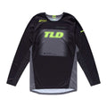 Troy Lee Designs Enduro Jersey - SCOUT GP Pro FADE OUT (Black/Grey/Flo Yellow)