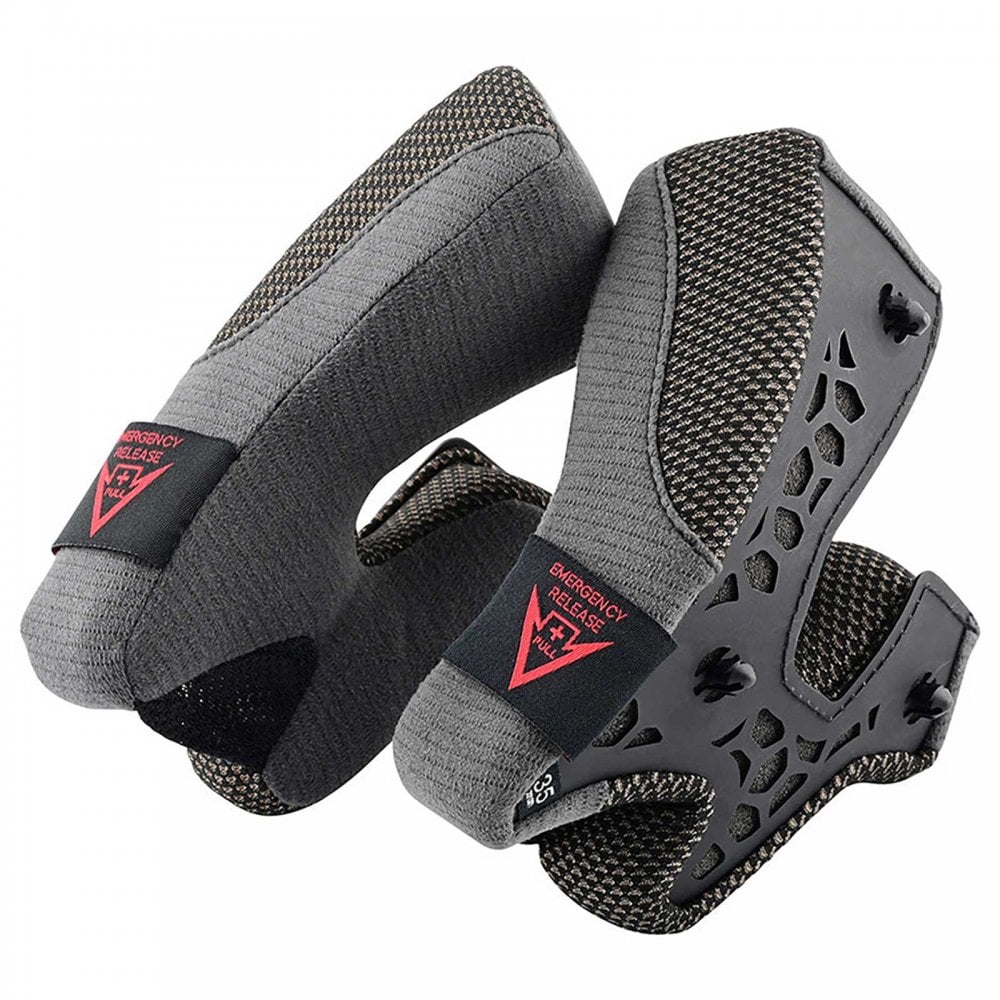 Troy Lee (Spares) Helmet Cheek Pads - SE5 Carbon (Black)