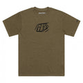 Troy Lee Designs T-Shirt - BADGE (Olive Heather)