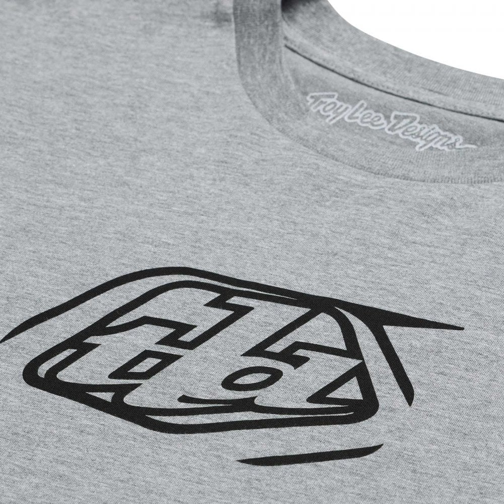 Troy Lee Designs T-Shirt - BADGE (Grey Heather)