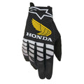 Alpinestars (Honda) MX Gloves - Honda Radar Gloves (Black/Gray/Yellow)