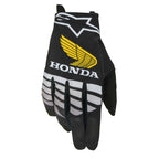 Alpinestars Honda Radar MX | Enduro Gloves (Black/Gray/Yellow)