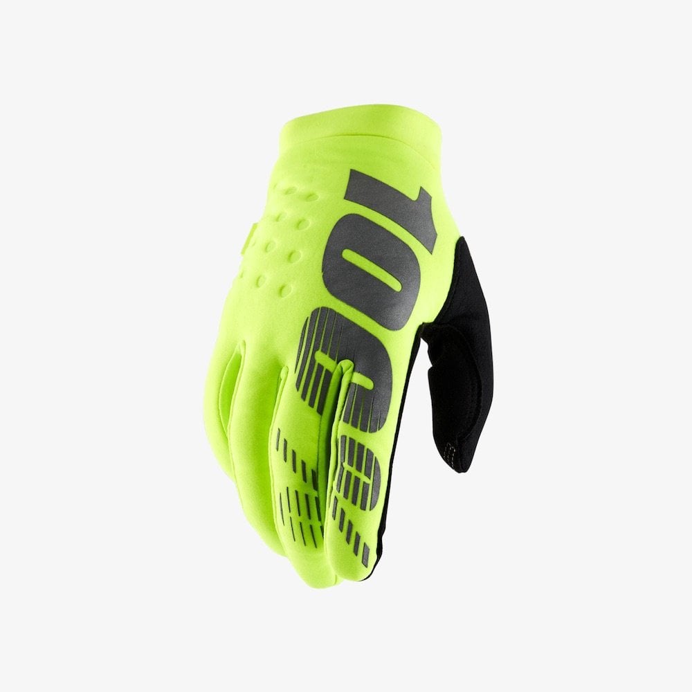 100% MX | MTB | Enduro Gloves - Brisker (Fluo Yellow)