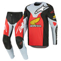 Alpinestars MX Jersey & Pant Kit Deal - Racer HONDA VEIL (Black/Gray/Red)