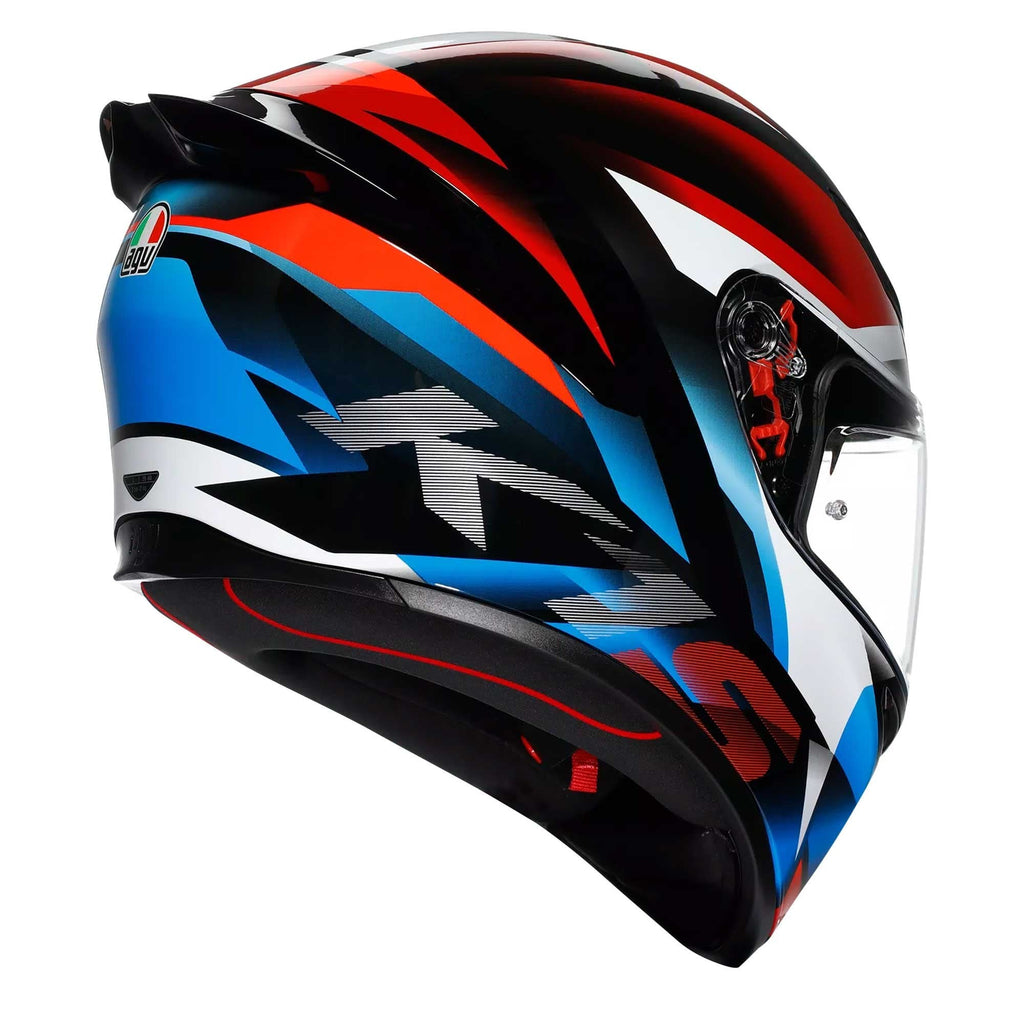 AGV K1-S Fastlap Motorcycle Helmet (Black/Red/Blue)