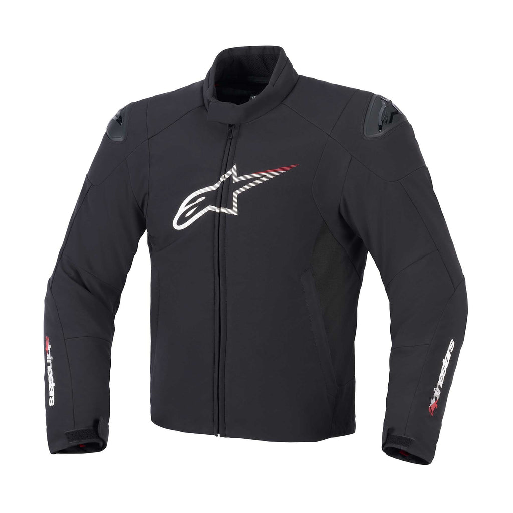 Alpinestars SMX WP Motorcycle Sports Textile Jacket (Black/White/Bright Red)