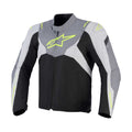 Alpinestars T-Jaws V4 WP Motorcycle Sports Textile Jacket (Black/Ice Grey/Dark Grey)