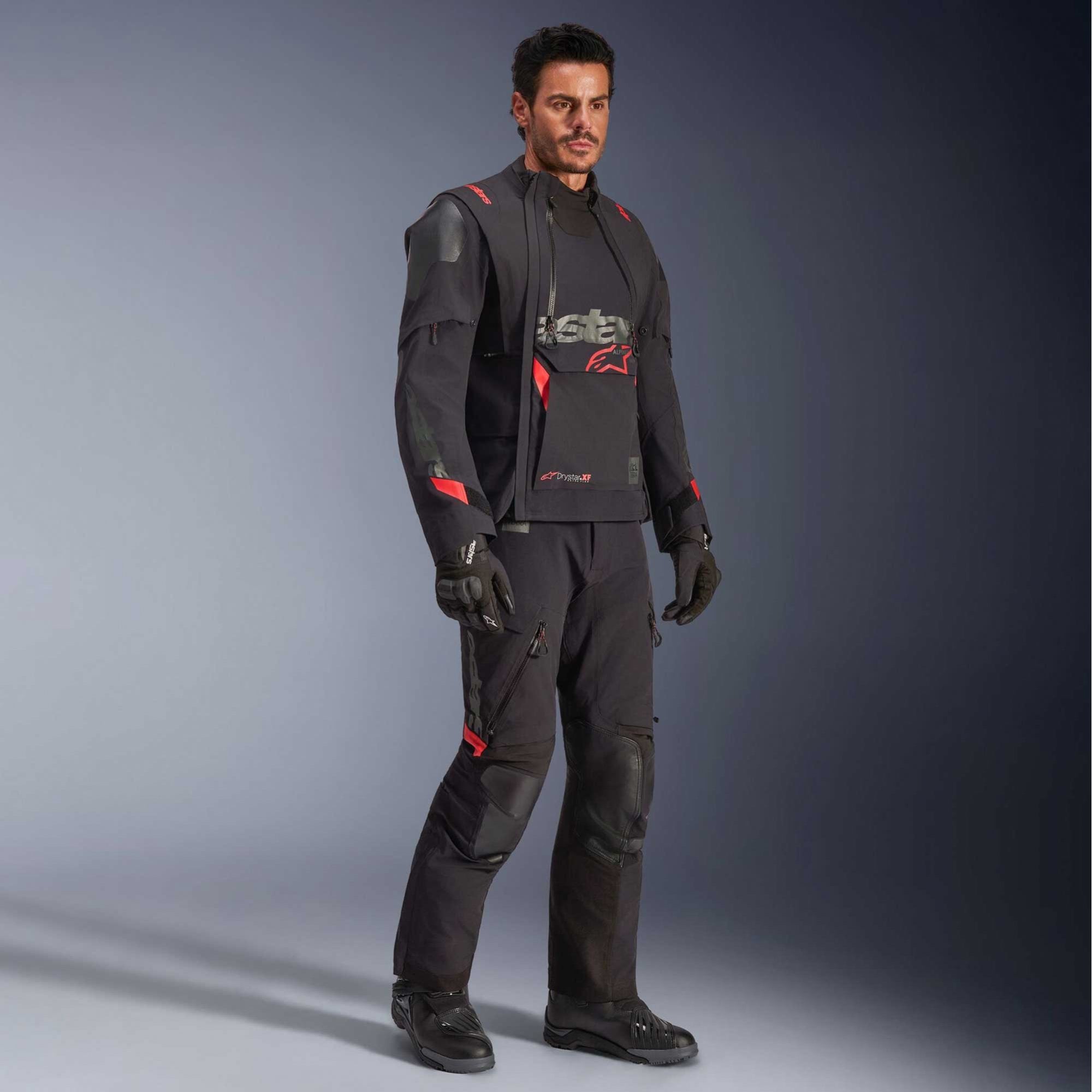 Alpinestars (2026) Jacket, Textile Adventure - Halo PRO DS XF Laminated Waterproof (Black/Dark Shadow)