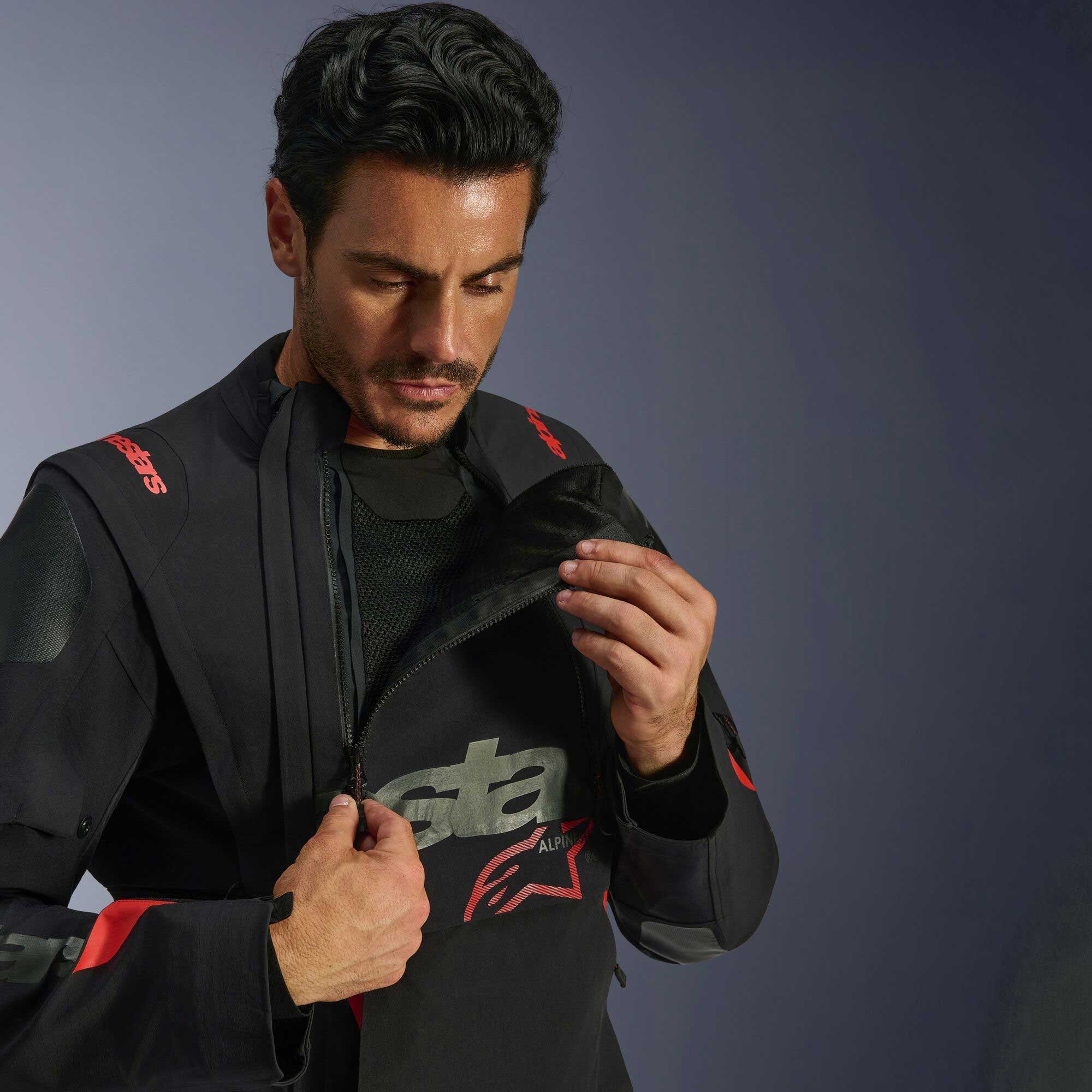 Alpinestars (2026) Jacket, Textile Adventure - Halo PRO DS XF Laminated Waterproof (Black/Dark Shadow)